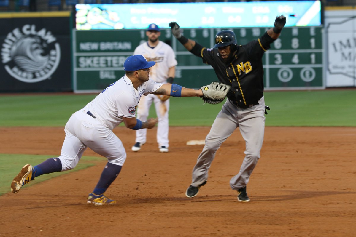 SLSpaceCowboys's tweet photo. You can run, but Albert Cordero *WILL* find you. #CocoApproved 

We'll resume play of our suspended game at 6:05 p.m. tonight at @ConstellationEG Field before we wrap up the four-game series with the finale against the Bees directly after! https://t.co/M4Je9JVEQF