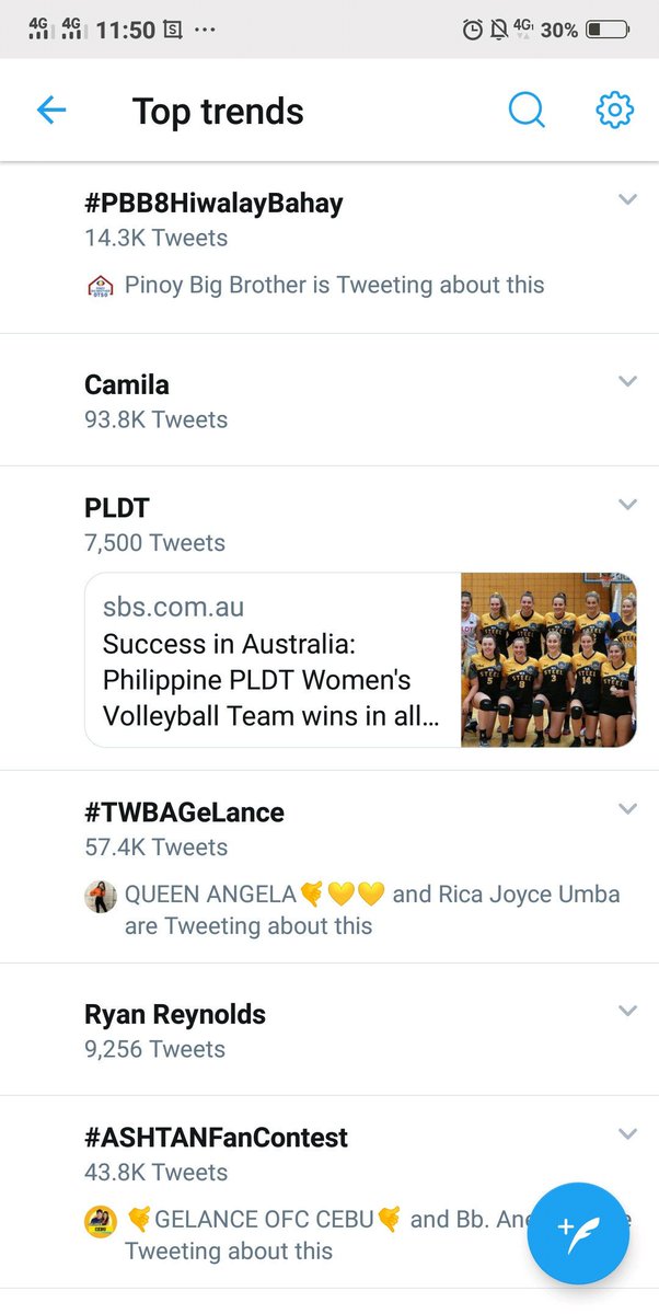 TeamAngelaCEBU's tweet photo. Congrats sa atin guys
Trending tayo!!!!
#TWBAGeLance https://t.co/SIkTp3lwiE