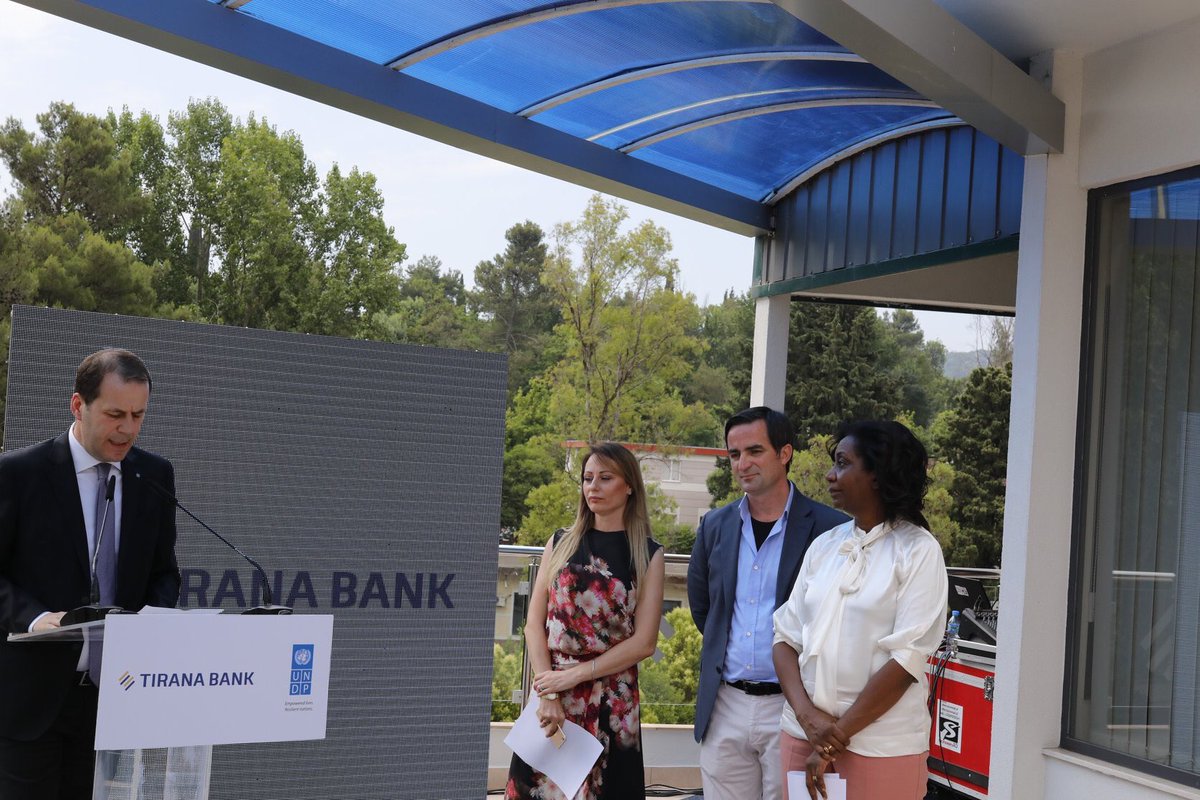 EltayebLimya's tweet image. 2/2 #Partnerships4Development: With #Tirana Bank, we call on people, private and public sector to increase renewables supply, reduce coal in power to zero, protect seas, rivers, forests, and tackle climate change. Individual actions do count #EarthAction #NextGenUNDP