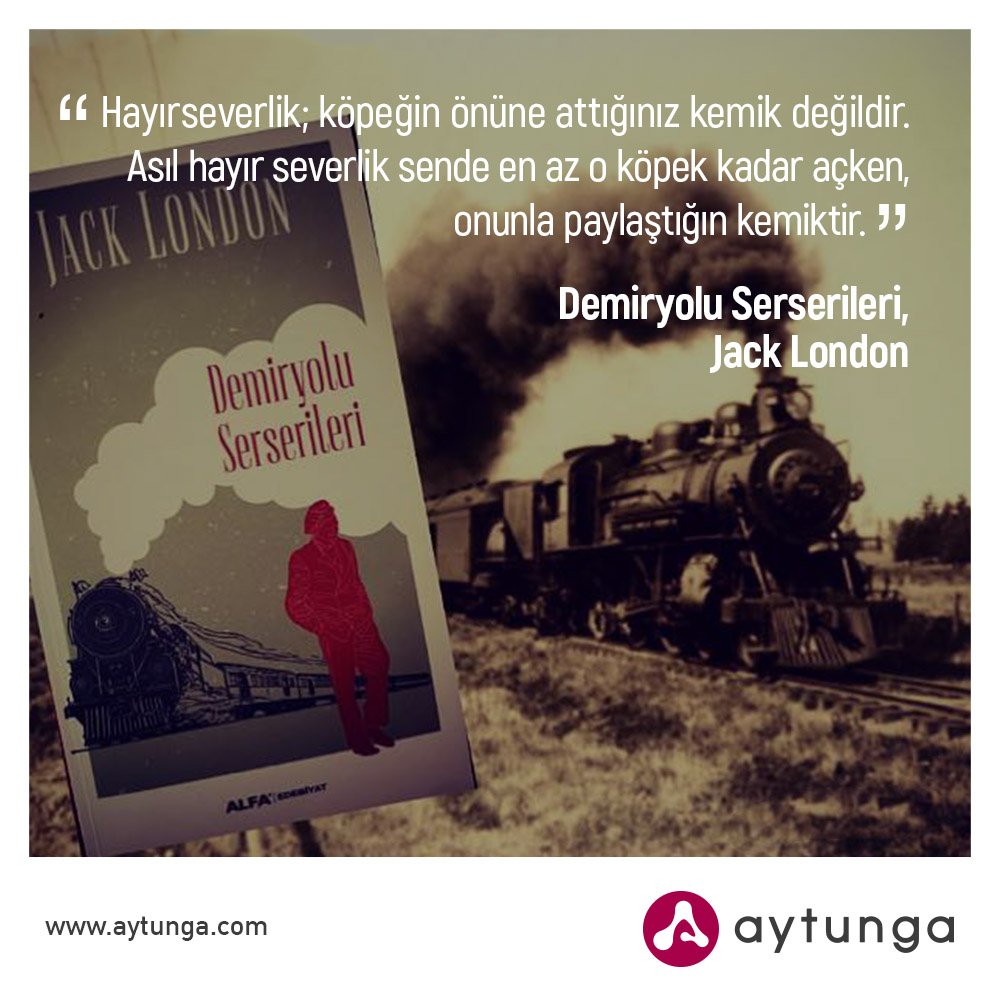aytungacom's tweet photo. Amerika'yı bir ucundan diğer ucuna dek kateden evsizlerin arasına karışan London, deneyimlerini hikâyeleştirerek çıkıyor okurun karşısına.
#kitapsözleri #önsöz #özet #kitap #kitapkurdu #kitapalıntısı #jacklondonsquare #felsefe #otobiyografi #aytunga #güneşindoğuşu https://t.co/uknVZ7VUHs