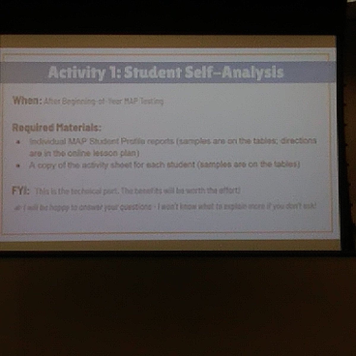 MAP Testing, Conferencing, and Reader's Workshop with @MrsBeasleyKOHS at the Secondary ELA #LiteracyCrossroad2019 Conference.