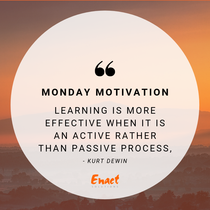 EnactSolutions's tweet photo. Interested in the idea of drama-based training solutions but not 100 percent sure how it works?
Catch a great insight into our work on our website, alongside a showcase of fantastic testimonials:
https://t.co/rlU0ELDKsy
#EnactSolutions #MondayMotivation https://t.co/AgoWYWDD4C
