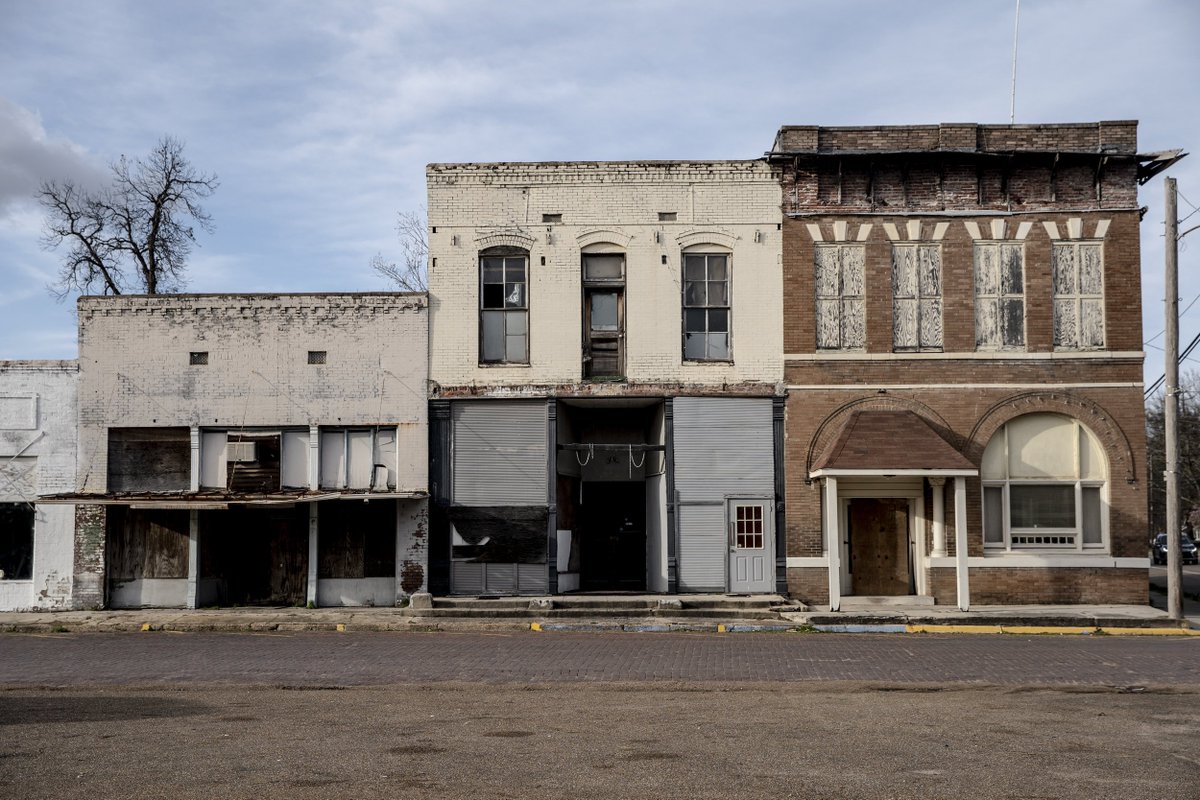 The last bank branch in Itta Bena, Mississippi — population 1,828 and
