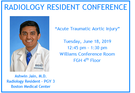 BURadiology's tweet photo. This week Radiology Resident Conference is being presented by Ashwin Jain, MD on "Acute Traumatic Aortic Injury".
#radres #residentconference #radiology #BURadiology @The_BMC @BUMedicine https://t.co/dGsOKlXgiR