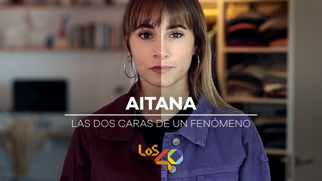 Los40's tweet photo. 💥¡ESTRENO!💥 
AITANA: LAS DOS CARAS DE UN FENÓMENO 
@Aitanax 

➡CARA A: https://t.co/vYZZRp34jH

➡CARA B: https://t.co/GUKY0jHdl6 https://t.co/fAPGKCX9fF