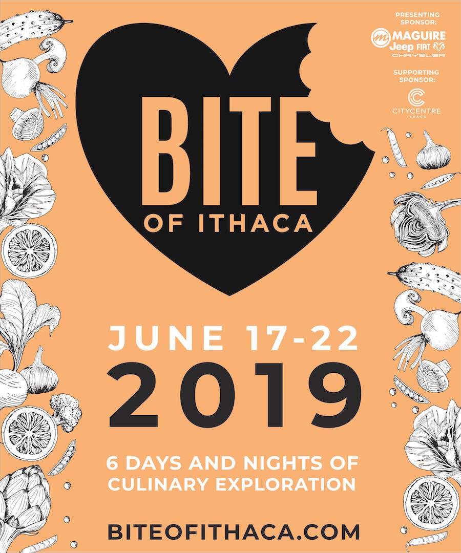 downtownithaca's tweet photo. We're so excited to see 16 of our restaurants participating in Bite of Ithaca this year. Enjoy $5 samples at each of them throughout the week, until June 22. More details at https://t.co/Ldr5FGBnez. #downtownithaca #biteofithaca #flxdining #twithaca #ithacany #downtowndining https://t.co/o3kVLwCR8f