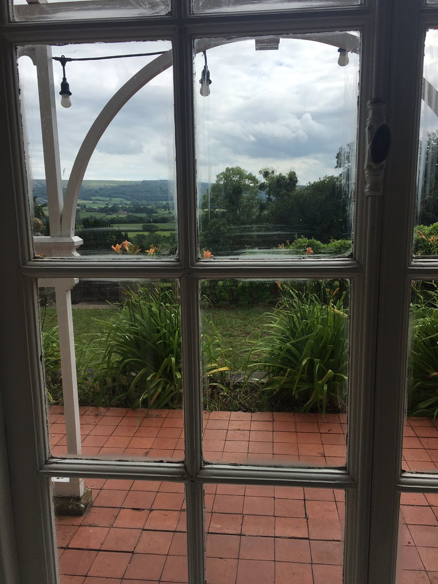 Great first day of writing! Lovely setting to do some writing...