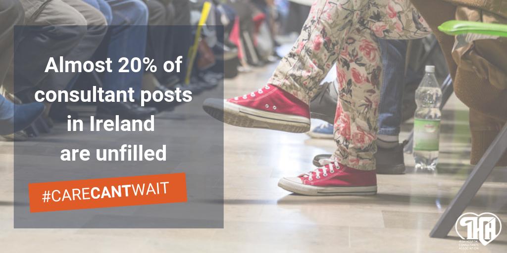 Almost 20% of consultant posts are now unfilled. #CARECANTWAIT for these shortages to deteriorate any further. 

Action is needed now #HealthCareShortage ➡️ bit.ly/2ZaLuZd