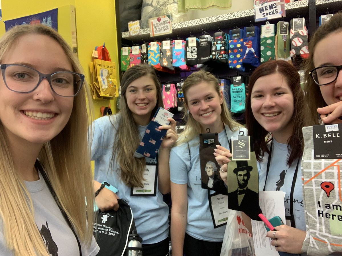 ourstorydfw's tweet photo. We just came for the socks but got chocolate too, living our BEST life’s 🍫🤩 #nslsbound #nsls2019 #jastudents #jastudentsummit https://t.co/k24igm9TLQ