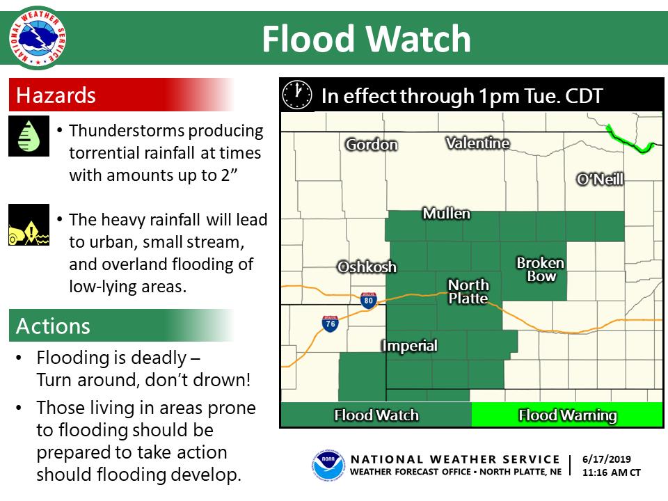 NWSNorthPlatte's tweet photo. Flood Watch expanded to include more of the Sandhills https://t.co/1mHhrc7h9v