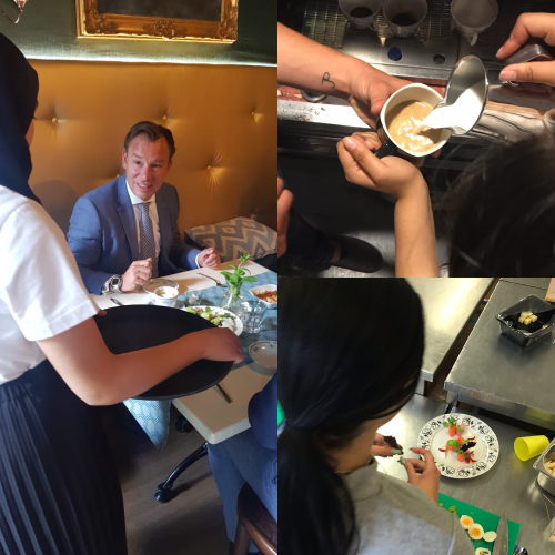 Horeca Event voor jongeren in Overvecht. Veel enthousiasme &amp; inzet! <a href="/KlaasVerschuure/">Klaas Verschuure</a> was erbij. #SamenvoorOvervecht #PouwerCollege