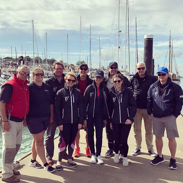 Team Graysons at the end of day one of the @thespringboardcharity sailing cup! We made it to Cowes! .
#springboardsailingcup #springboard #mondaymotivation #funinthesun #hospitality #charity #teambuilding #contractcaterer bit.ly/2IONxf6