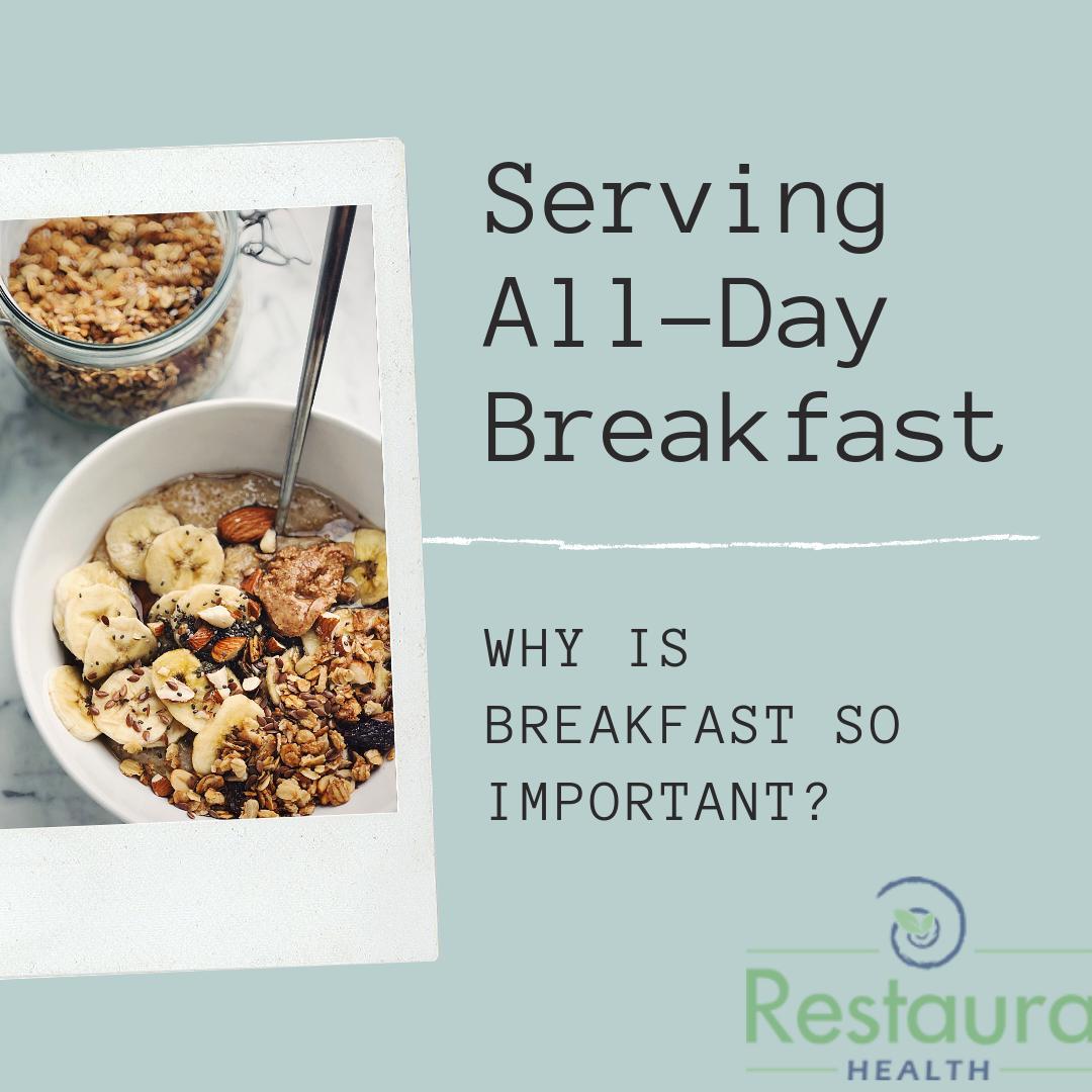 RestauraHealth's tweet photo. Apart from providing us with energy, breakfast foods are good sources of important nutrients such as calcium, iron and B vitamins as well as protein and fibre>>https://t.co/TCfHgIVcNe
Visit https://t.co/zjCbE5QwGw or call us at (770) 266-0933.
#RestauraHealth #HealthyBreakfast https://t.co/Ox7ReyBW1d