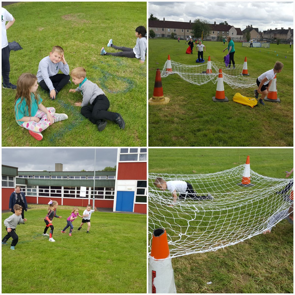 HuntersEco's tweet photo. Room 3's Sports Day for UNICEF 🏃‍♂️🏃‍♀️😊@lawmuirps https://t.co/NxTkao31iE