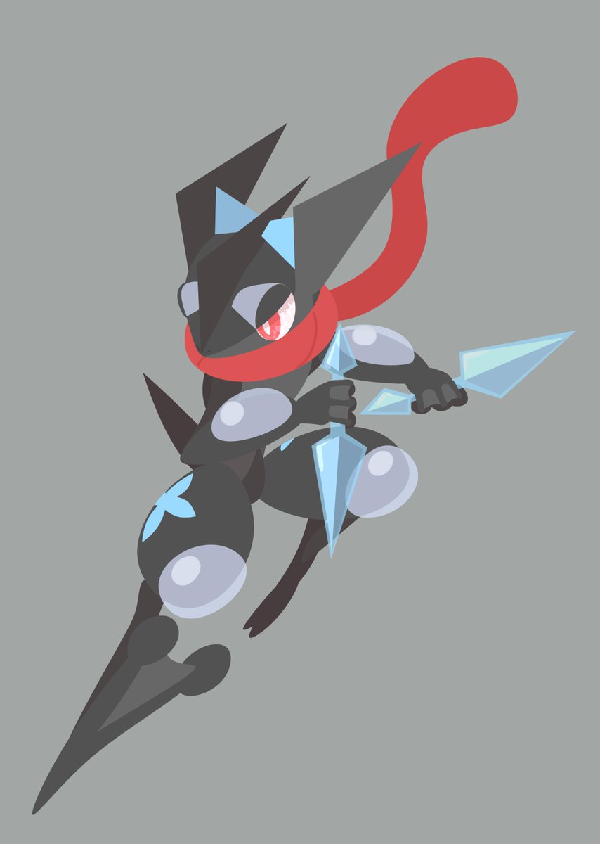 シオnya En Twitter リクエストお題 黒ゲッコウガ 序なのでsp