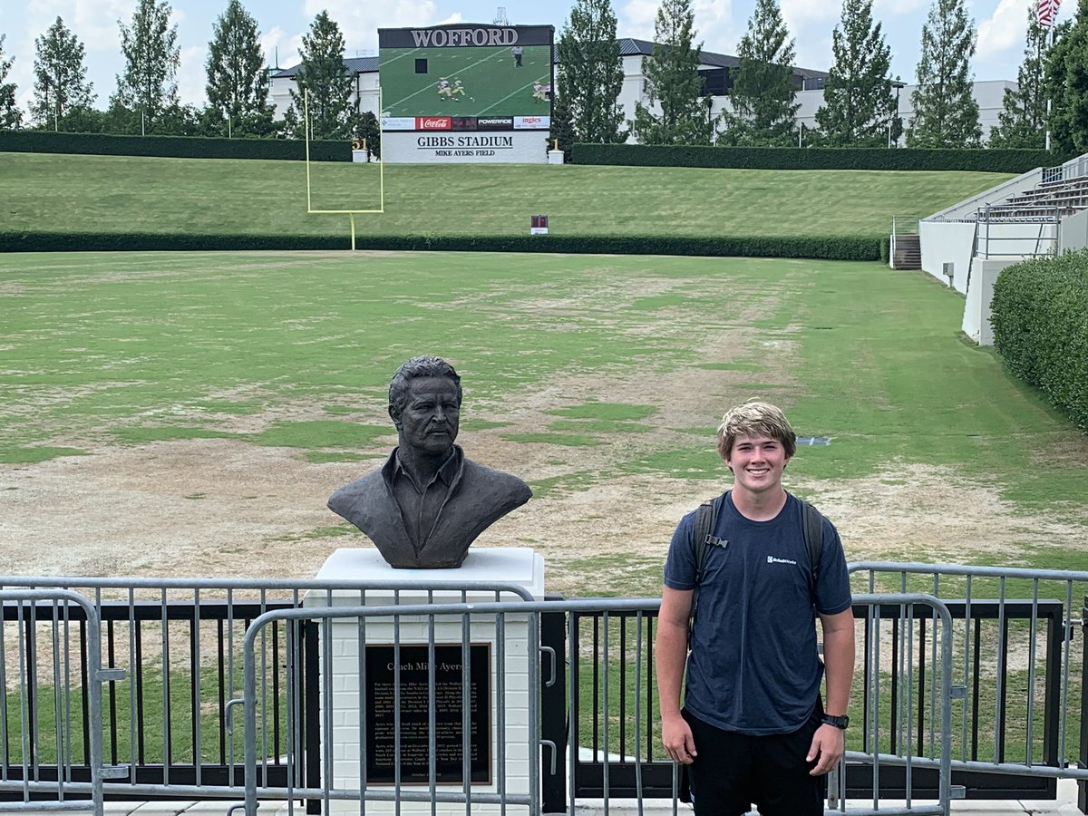 davidhixon_'s tweet image. I had an awesome time at the Wofford prospect camp! Great learning experience!          @connolly_bj @Wofford_FB
