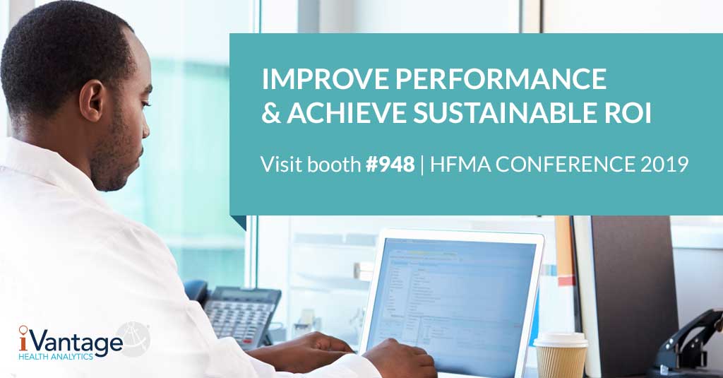 We're excited to see everyone at the HFMA Conference June 23-26 in Orlando. Stop by booth 948 or email us at mshelton@ivantagehealth.com for a demo of our powerful cost benchmarking and performance improvement solutions. #HFMAAnnual