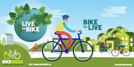 RSAIreland's tweet photo. Bike Week is a celebration and promotion of all that's great about bikes and cycling and kicks off this coming Saturday. Check out https://t.co/EowHUI6o3W for events and more. #bikesforchange https://t.co/eWdaMN352S