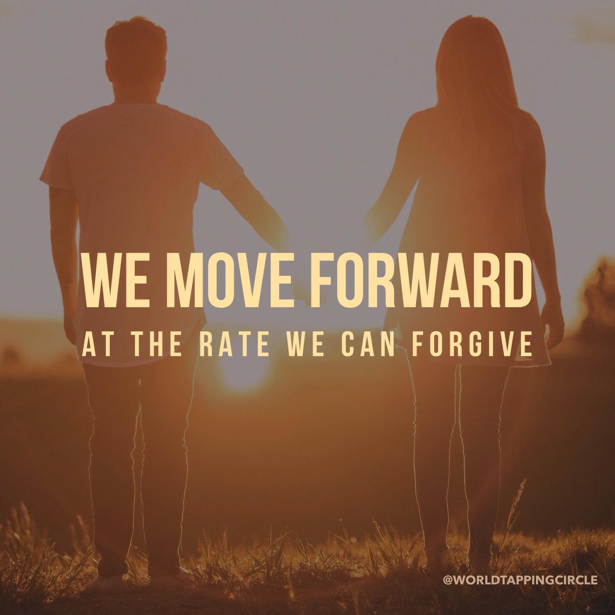 Forgiveness can be hard so we get together and practice each week. Come Tap with us.  Mondays 6pm PT | 8pm CT | 9pm ET WorldTappingCircle.com