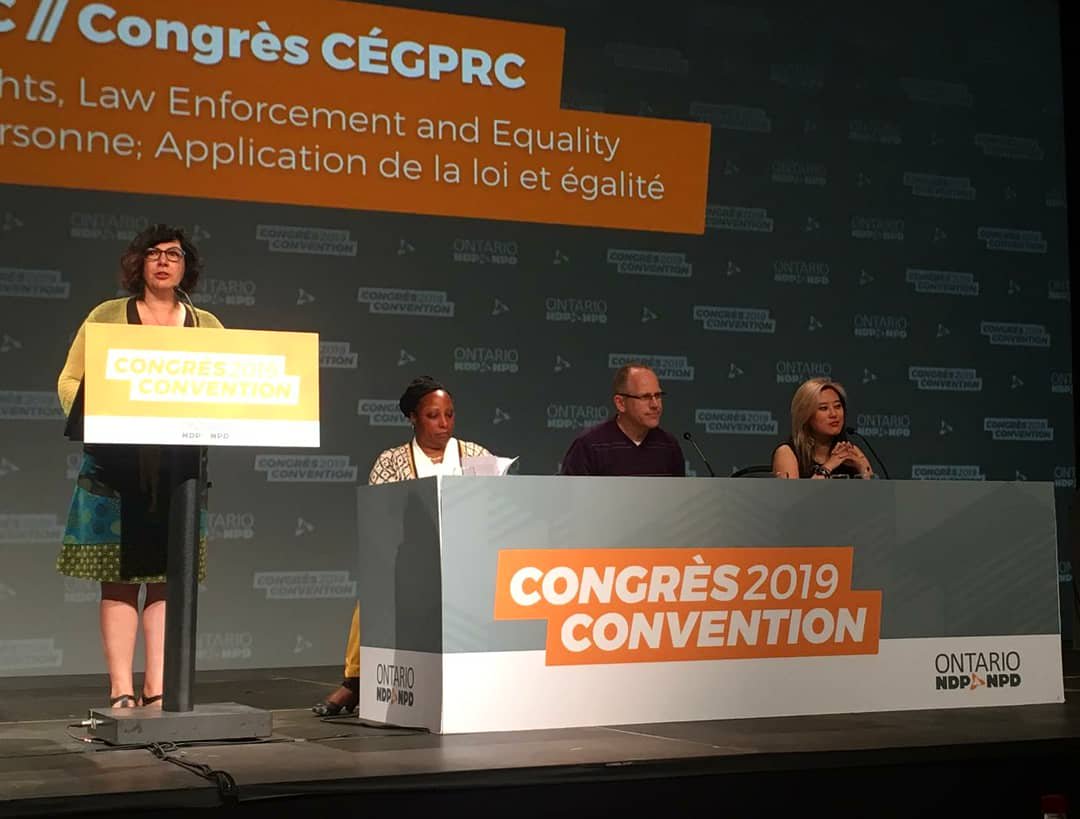 AngelaofTC's tweet photo. Friends, delegates, you've overwhelmed me with your support. ๐
Thank you for electing me to serve a third term on the ONDP Executive. I'm going to do you proud. In gratitude and solidarity. โ
#ondpcon19 https://t.co/myJSHYMdPH
