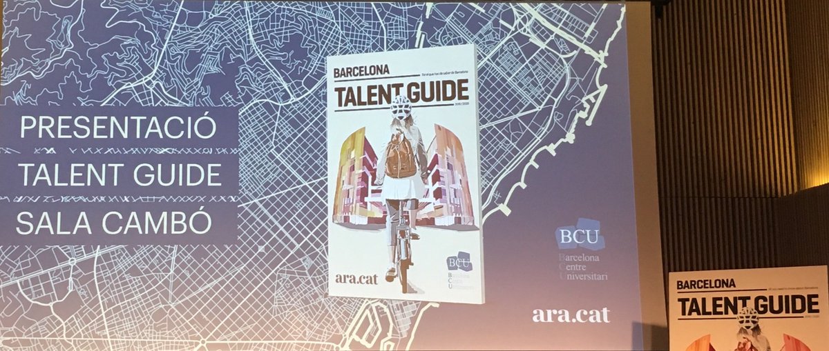 olga_vallejo's tweet photo. A la presentació de la “Talent Guide” @diariARA @santpaubcn  #Revista #Barcelona #TalentGuide #BCU #DiariARA https://t.co/j7ettZLUP8
