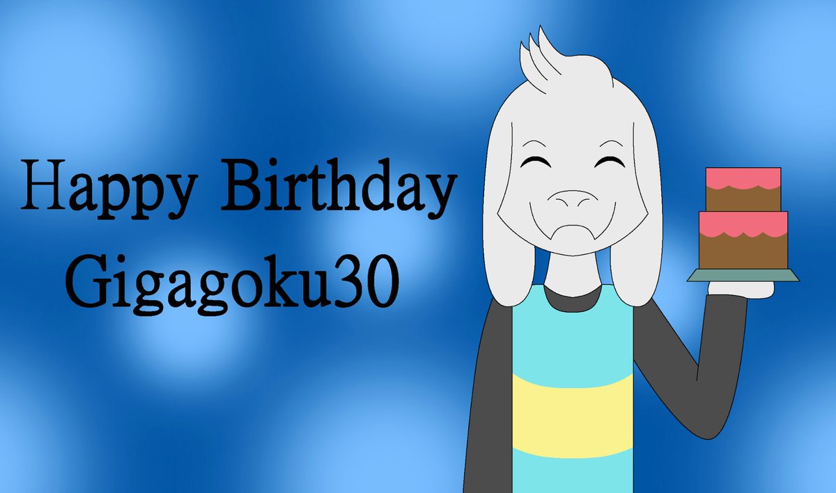 KeysicX's tweet image. Happy Birthday to @gigagoku30 #undertale #beyondtale
DA: deviantart.com/keysic/art/Hap…