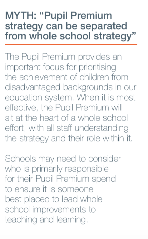 kate_stockings's tweet photo. An interesting read from the @EducEndowFoundn with the (unsurprising) message that good teaching is the best &amp; should be priority. It left me wondering the value of TLRs for '#PupilPremium Champions' or 'PP Leaders' whose role is limited to small-scale interventions? https://t.co/XuHBTcyRJY