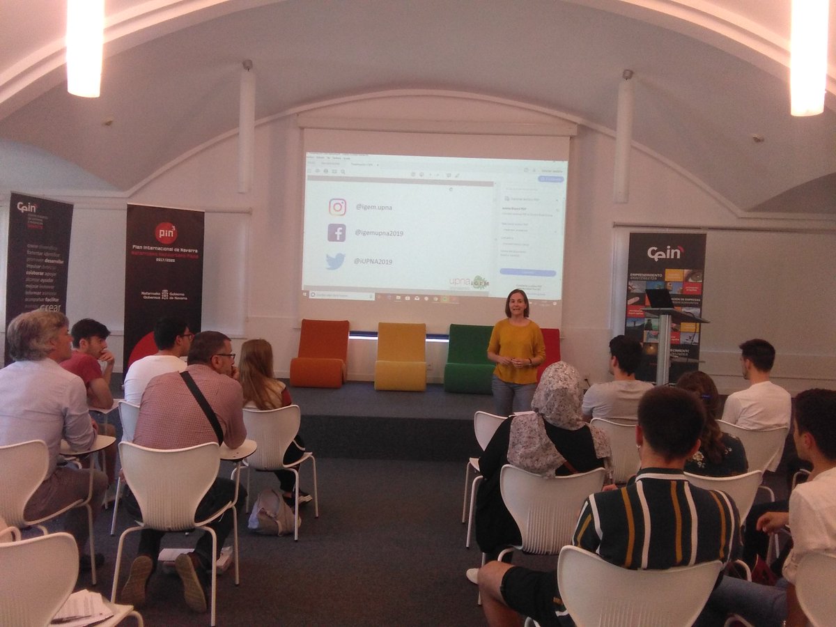 Tarde de trabajo con los proyectos de @IUpna2019 en <a href="/ceinnavarra/">ceinnavarra</a>, apoyando desde <a href="/lucemprende/">lucemprende</a> y colaboradores como Marisol Gómez de <a href="/UNavarra/">UPNA - Universidad</a> 
y <a href="/movalsys/">Movalsys SL</a>  y Xabier Alaez de <a href="/inbiot_es/">inBiot</a>