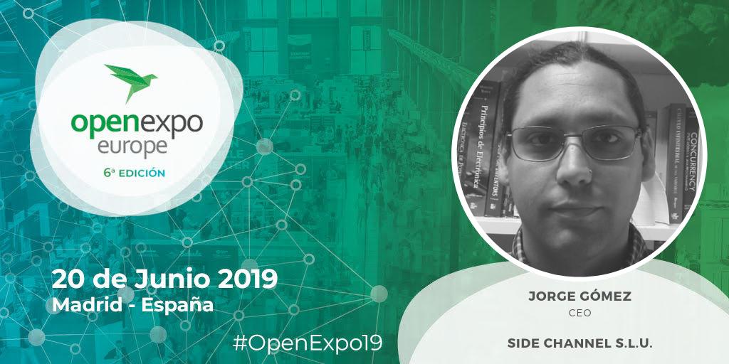 OpenExpoEurope's tweet photo. + #Ponentes confirmados para #OpenExpo19 que no podéis de dejar de ir a conocer 👇

✔️@EmilioMarquez, #CEO, @LaLatinaValley
✔️Óscar Domínguez, CEO, ASOCIACIÓN M.I.T. / @CIBTC_ES
✔️Jorge Gómez, CEO, SIDE CHANNEL S.L.U.
✔️@tisasia, #Director, @TiiZss

... https://t.co/c6fdL5bAAN