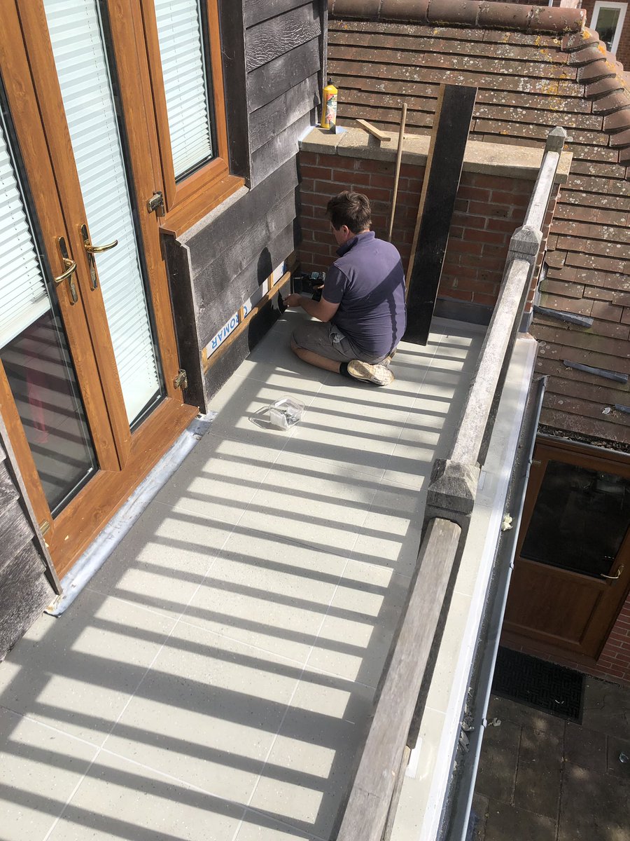 Nice fleet pmma  balcony  refurbishment Smaaaaaashed 🔥🔥🔥🔥🔥 #fleetpmma #fleet30 #pmma #liquidroofing #rooflife