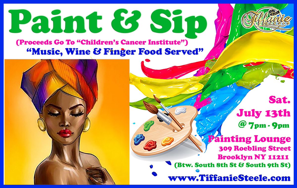 tiffanie_steele's tweet photo. Come out and support a good cause 🙏 See you there !!!
#cancerresearch #paintings
#cancersurvivor #nycevents #charity #brooklynmuseum #brooklynnewyork

https://t.co/p3DXOThrRp https://t.co/JXXHx8jQ2P
