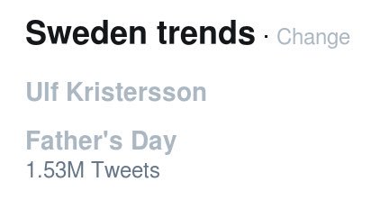 Kul idag: min 35 åriga vackra tjejkompis lovade att tänka på mig under sin semester. Mindre kul idag: att logga in på Twitter och se det här.

Som ett sjukt, rått skämt.