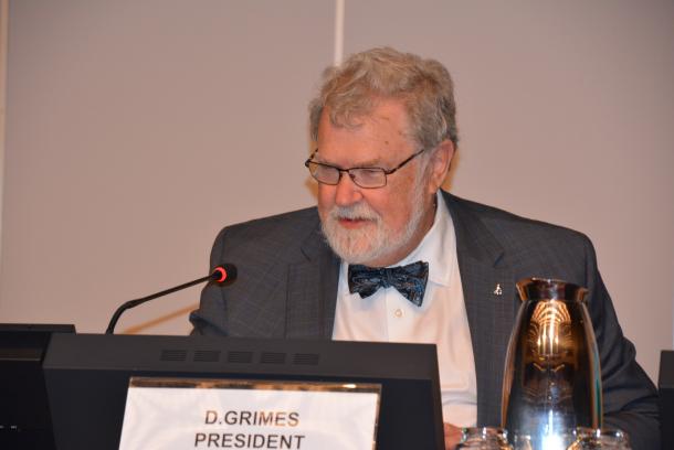 At the 18th World Meteorological Congress in Geneva, David Grimes of Canada ended his second and final term as the World Meteorological Organization’s President. He has been a strong supporter of GCW since its inception.