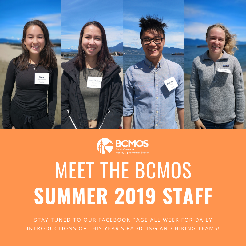 DisabilityFdn's tweet photo. This week weβre going to be giving you the inside scoop on our summer 2019 #BCMOS Hiking and Paddling staff! Get to know the faces that will be guiding you through the Vancouver wilderness by staying tuned to our Facebook page: https://t.co/oTteng4R8d https://t.co/57LJ4RUjrT