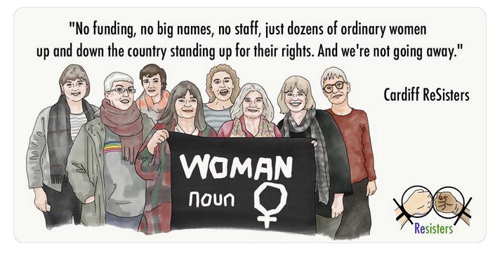 Cardiff ReSisters 🏴 #WomenStandUp tweet media
