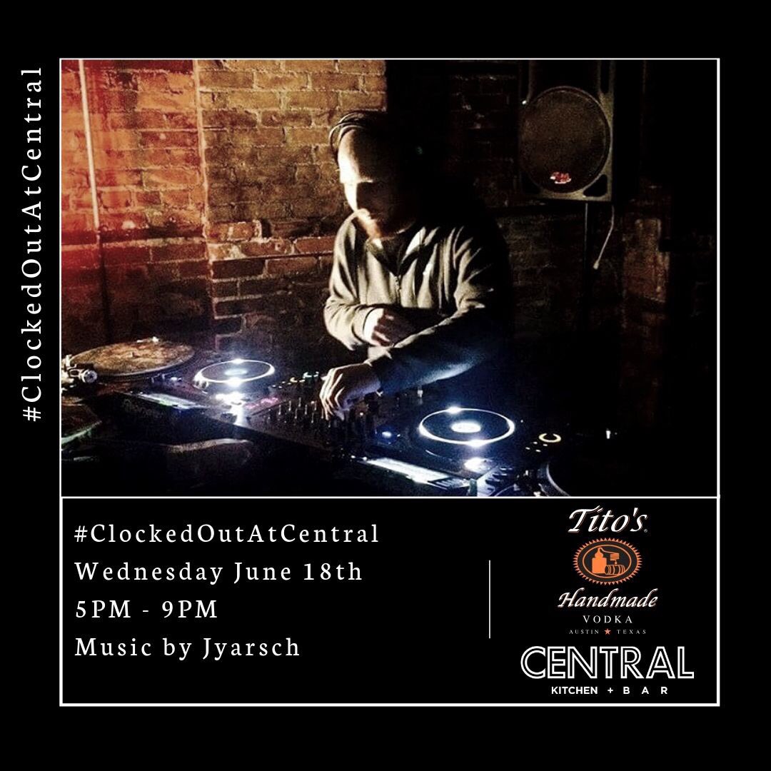 #ClockedOutatCentral is this Wednesday!From 4:30 PM - 6:30PM enjoy half off appetizers and $8 Detroit Burger. $5 <a href="/TitosVodka/">TitosVodka</a> cocktails will be available from 5 PM - 9 PM. <a href="/jyarsch/">Joshua Corbin</a> is manning the turntables this week! Don’t miss out ⏰🥃🔊
#centralkitchenandbar #detroit #eatlocal