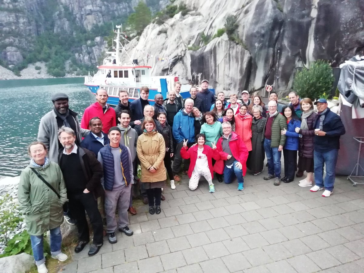wfsaorg's tweet photo. What a day. Rewarding work and always learning #utstein2019 #metrics for global surgery obstetrics anaesthesia @LaerdalGH @jmellinolsen #survival https://t.co/eG0Rscs8Hf