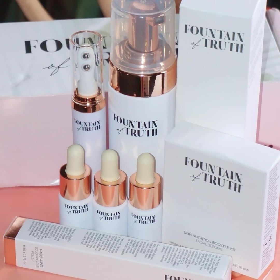 universallycute's tweet photo. Testing out new skincare products today from @giulianarancic new clean beauty line @fountainoftruthbeauty, complementary of @influenster #UniversallyCute #FountainOfTruthBeauty #CleanBeautifulTruthful #contest #complimentary https://t.co/DjyapQhEwq