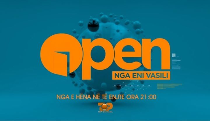 topchanneltv's tweet photo. Nga sot "#SuperOpen" me Eni Vasili. Na ndiqni nga e hëna në të enjte në 21:00 në Top Channell https://t.co/73SU2nvyHn