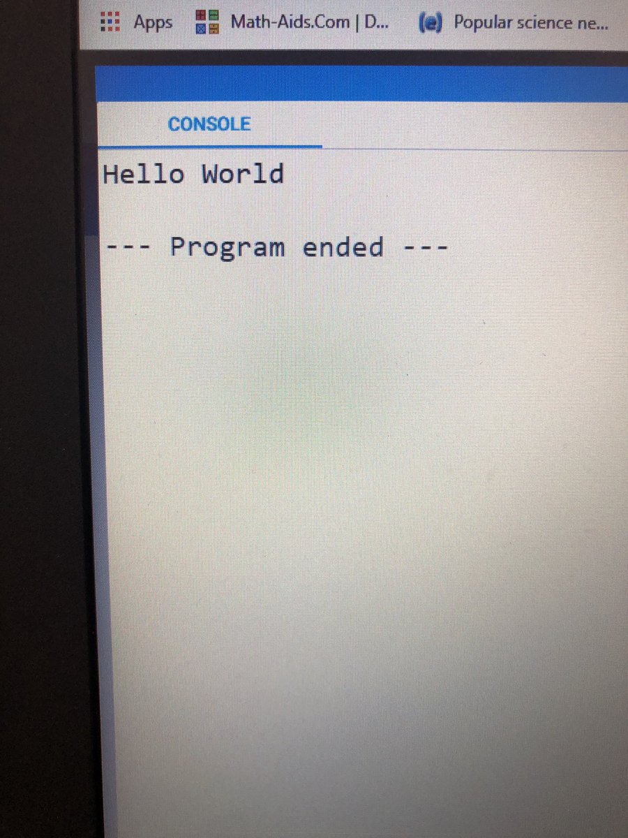 MsHolmesTFMS's tweet image. First day of Coding bootcamp! #codingnoob #notquitesummer #teacherlife