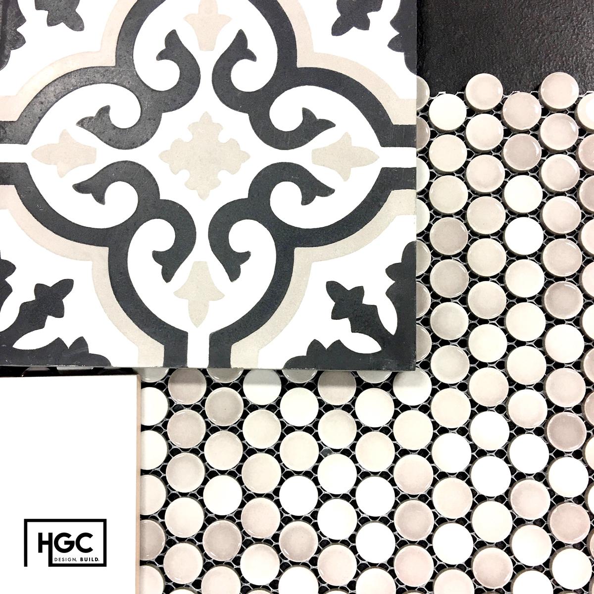 Who said you had to pair black & white patterned tile with a pop of color? We’re loving this palette for our #hydeparkproject bathroom design and are positive black and white isn’t going out of style 😉
#tileinspiration #designdetails #blackandwhitetile #patterntiles #patternplay