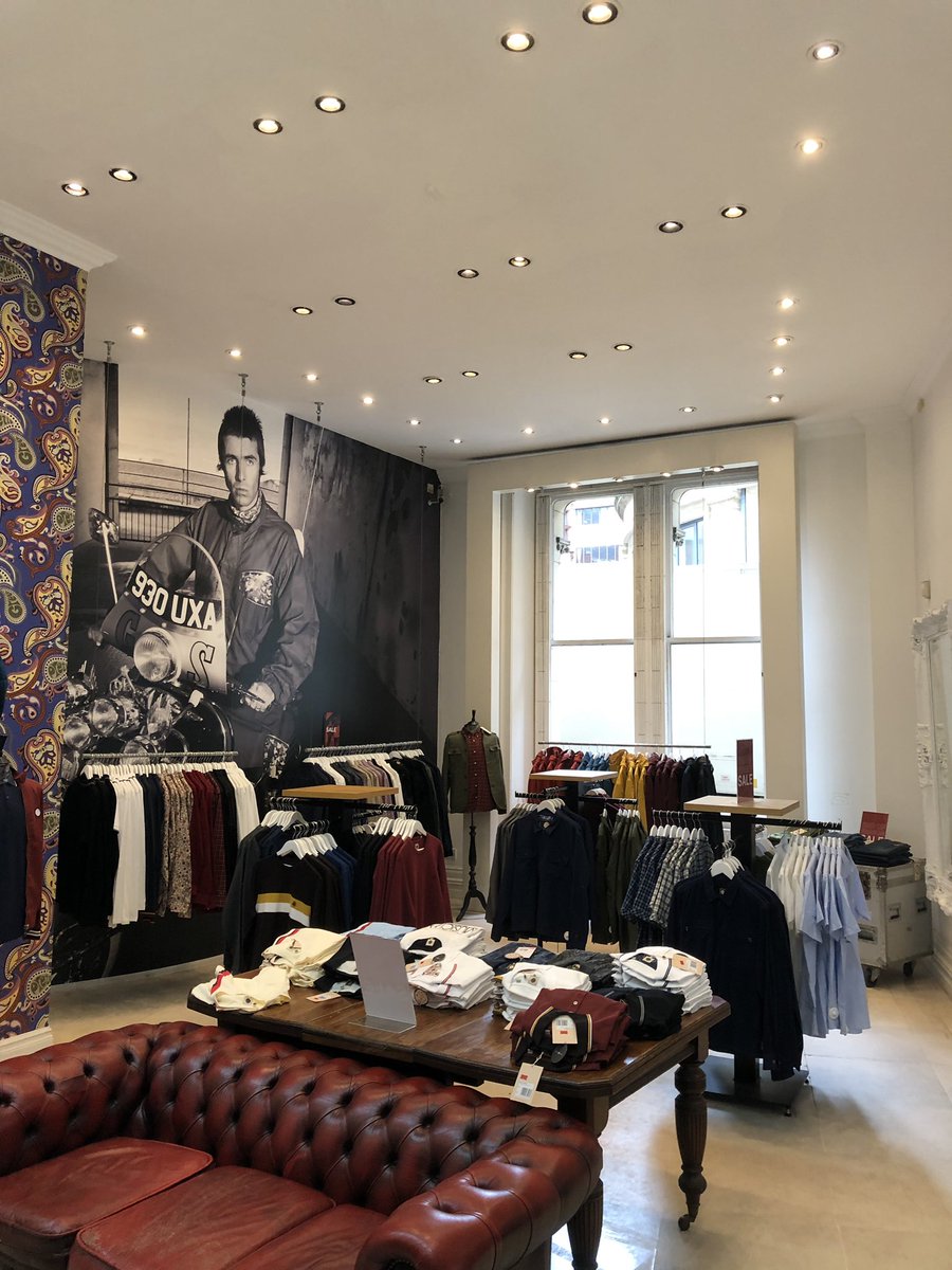 Today’s project lighting up the main man himself! #liamgallagher #prettygreen #manchester #kingstreet #led #proudfan #asyouwere