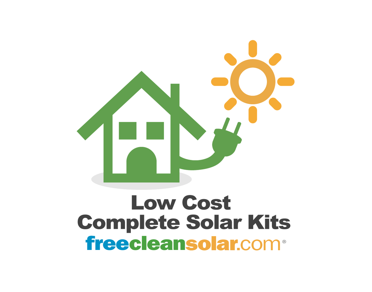 FreeCleanSolar's tweet image. Go solar and save 45-70% on complete solar kits. All solar kit purchases include a free consultation and design; making sure your at home solar kit is compliant with regulations. 

#GoSolar #SolarSavings #LowCostSolar #FCS #SunWatts