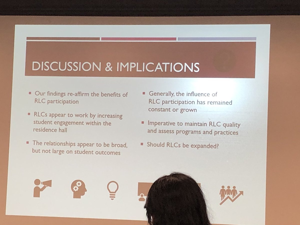 Take aways from the relationship between RLCs and student engagement #CELrlc
