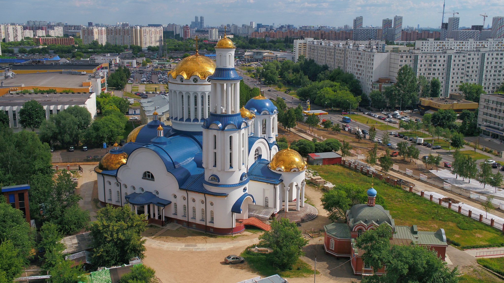 Храм в Бибирево 80 года