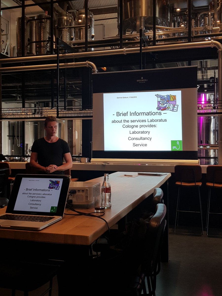 Een avond over alles wat maar met bier te maken heeft samen met #laboratus uit keulen en Friese brouwers.