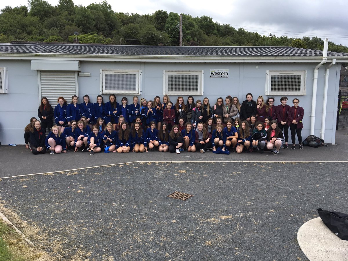 agspedept's tweet photo. A few action shots of 9B enjoying this mornings tag rugby event. Many new skills developed and a great opportunity to interact with our friends from neighbouring schools! Thanks to @HSBallynahinch for hosting! @assumptionlive @AGSSharedEd https://t.co/n7nbLmoa31