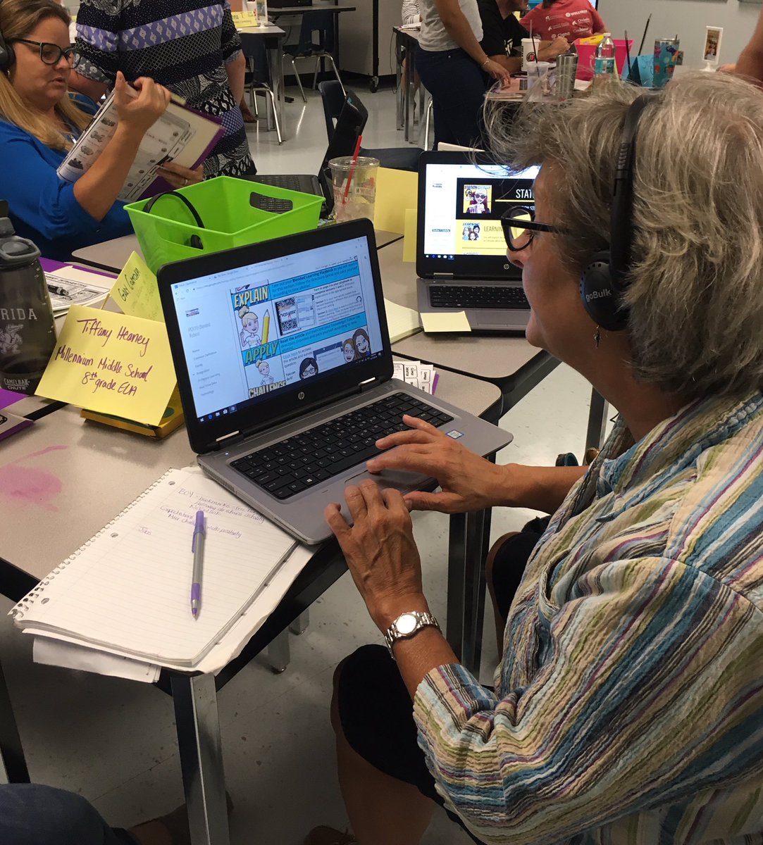 scps_poy's tweet photo. Navigating Blended Learning! #POY2019 https://t.co/5uB4rgpb5d
