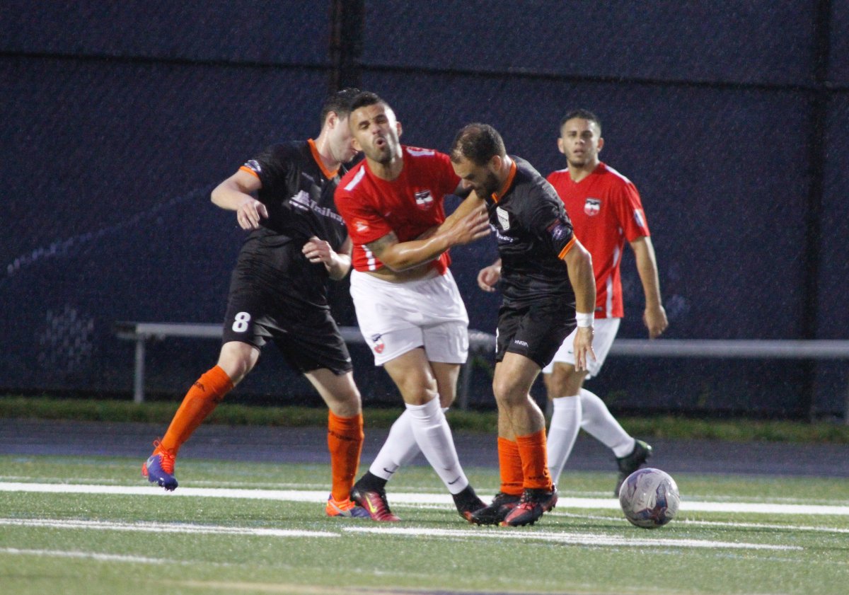 BostonCityFC's tweet photo. The rivalry returns... @BostonCityFC away to @StockadeFC this Saturday, June 22 at 6pm at Dietz Stadium then back at Harry Della Russo Stadium in Revere on Sunday, June 30 at 6pm. #NPSL #BCFCUS 
Preview: https://t.co/DyyfvDRdLe https://t.co/sH7rp6j7PN