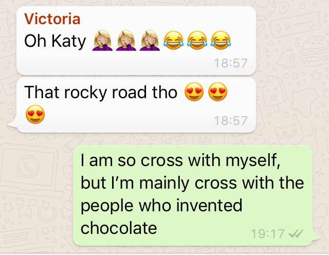noshameinagain's tweet photo. Here is the chat on our WhatsApp group this evening... Katy and Jo have weighed in this evening. Search for us on Insta to see how we got on. #sw 
#slimmingworld
#swfam
#swmafia
#weightloss https://t.co/8i5V1JoYRI